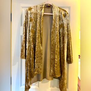 Gorgeous and luxurious velvet lightweight jacket!